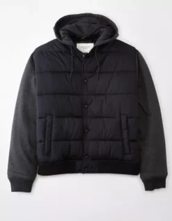 AE Bomber Puffer Jacket -Aerie Fashion Shop 0108 1560 045 f