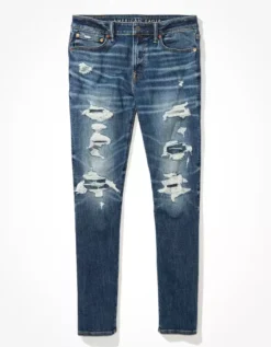 AE AirFlex+ Temp Tech Patched Athletic Skinny Jean -Aerie Fashion Shop 0114 5692 439 f