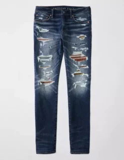 AE AirFlex+ Ultrasoft Patched Slim Jean -Aerie Fashion Shop 0117 6681 990 f