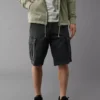 AE Flex 12" Lived-In Longer Length Cargo Short