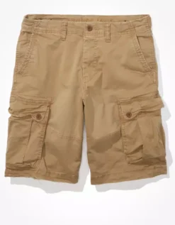 AE Flex 12" Longer Length Lived-In Cargo Short -Aerie Fashion Shop 0132 7338 238 f