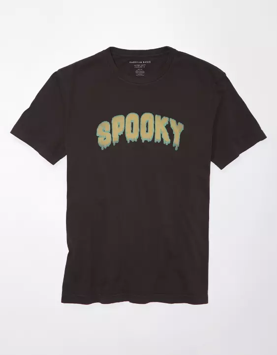 AE Super Soft Halloween Graphic T-Shirt 3 AE Super Soft Halloween Graphic T-Shirt - Image 3