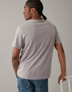 AE Super Soft Halloween Grateful Dead Graphic T-Shirt -Aerie Fashion Shop 0185 3241 020 ob