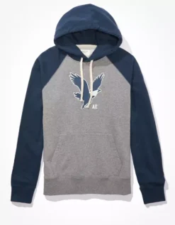 AE Super Soft Graphic Raglan Hoodie -Aerie Fashion Shop 0193 2057 410 f