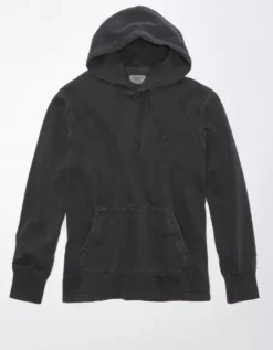 AE Super Soft Open Hem Hoodie -Aerie Fashion Shop 0193 2080 001 f