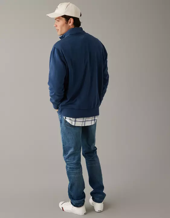 AE Super Soft Quarter-Zip Sweatshirt 2 AE Super Soft Quarter-Zip Sweatshirt - Image 2