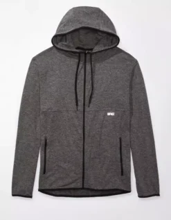 AE 24/7 Zip-Up Training Hoodie 5 AE 24/7 Zip-Up Training Hoodie -Aerie Fashion Shop 0196 2170 020 f