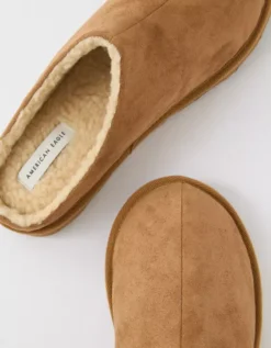 AE Faux Suede Slipper -Aerie Fashion Shop 0213 7465 207 d1