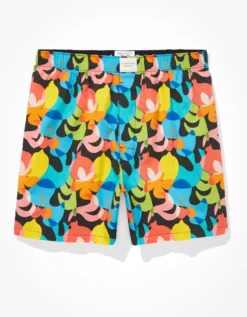 AEO Neon Tropical Stretch Boxer Short 5 AEO Neon Tropical Stretch Boxer Short -Aerie Fashion Shop 0220 3260 001 f