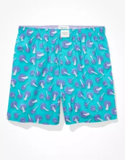 AEO Mushrooms Stretch Boxer Short -Aerie Fashion Shop 0220 3326 330 f