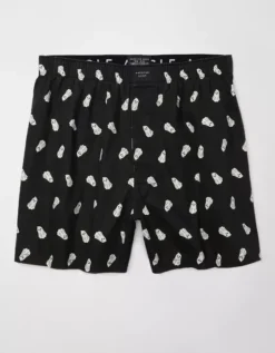 AEO Glow-In-The-Dark Ghosts Stretch Boxer Short -Aerie Fashion Shop 0220 3353 001 f