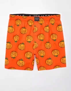 AEO Pumpkin Stretch Boxer Short -Aerie Fashion Shop 0220 3360 800 f
