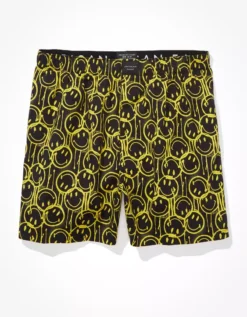 AEO Smiley® Spraypaint Stretch Boxer Short -Aerie Fashion Shop 0220 3439 001 f