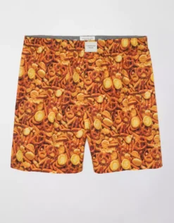 AEO Pretzels Stretch Boxer Short 5 AEO Pretzels Stretch Boxer Short -Aerie Fashion Shop 0220 3606 800 f