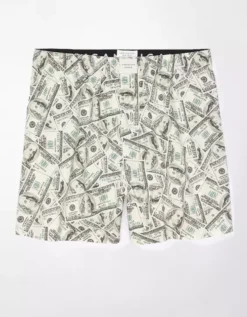 AEO Dollars Stretch Boxer Short 5 AEO Dollars Stretch Boxer Short -Aerie Fashion Shop 0220 3665 300 f