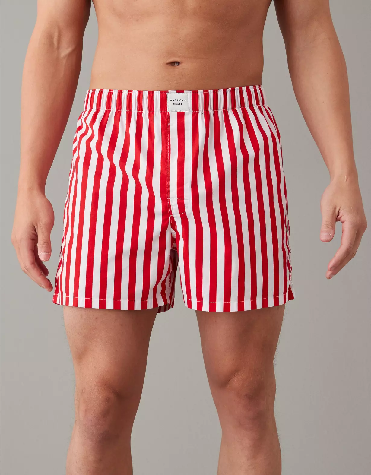 AEO Christmas Stripes Stretch Boxer Short 1 AEO Christmas Stripes Stretch Boxer Short