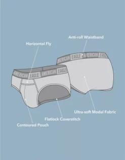 AEO Horizontal Fly Ultra Soft Brief 5-Pack -Aerie Fashion Shop 0227 3744 900 d3