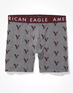 AEO Eagles 6" Classic Boxer Brief -Aerie Fashion Shop 0235 1101 020 f