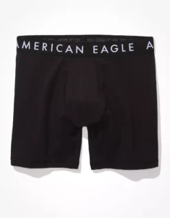 AEO Solid 6" Classic Boxer Brief -Aerie Fashion Shop 0235 2793 073 f