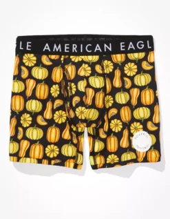 AEO Pumpkins Scratch + Sniff 6" Classic Boxer Brief -Aerie Fashion Shop 0235 3427 001 f