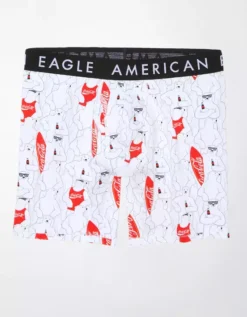 AEO Coca-Cola Bears 6" Classic Boxer Brief -Aerie Fashion Shop 0235 3691 100 f
