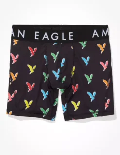 AEO Colorful Eagles 6" Flex Boxer Brief -Aerie Fashion Shop 0236 2763 001 f