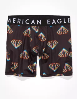 AEO Diamonds 6" Flex Boxer Brief -Aerie Fashion Shop 0236 3248 001 f