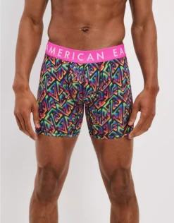 AEO Rainbow Maze 6" Flex Boxer Brief