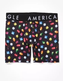 AEO Gems 6" Flex Boxer Brief -Aerie Fashion Shop 0236 3285 001 f
