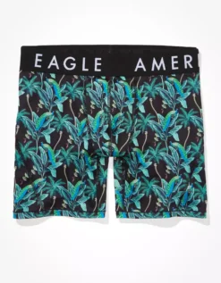 AEO Peacocks 6" Flex Boxer Brief -Aerie Fashion Shop 0236 3291 001 f