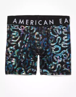 AEO Silver Snakes 6" Flex Boxer Brief -Aerie Fashion Shop 0236 3293 001 f