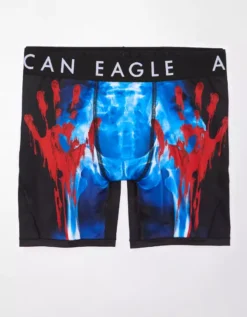AEO Bloody Skeleton 6" Classic Boxer Brief -Aerie Fashion Shop 0236 3355 001 f