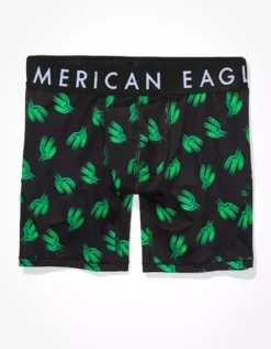 AEO Neon Cacti 6" Flex Boxer Brief -Aerie Fashion Shop 0236 3458 001 f