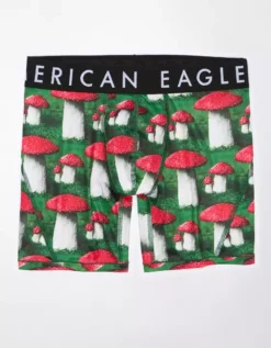 AEO Mushrooms 6" Flex Boxer Brief -Aerie Fashion Shop 0236 3566 300 f