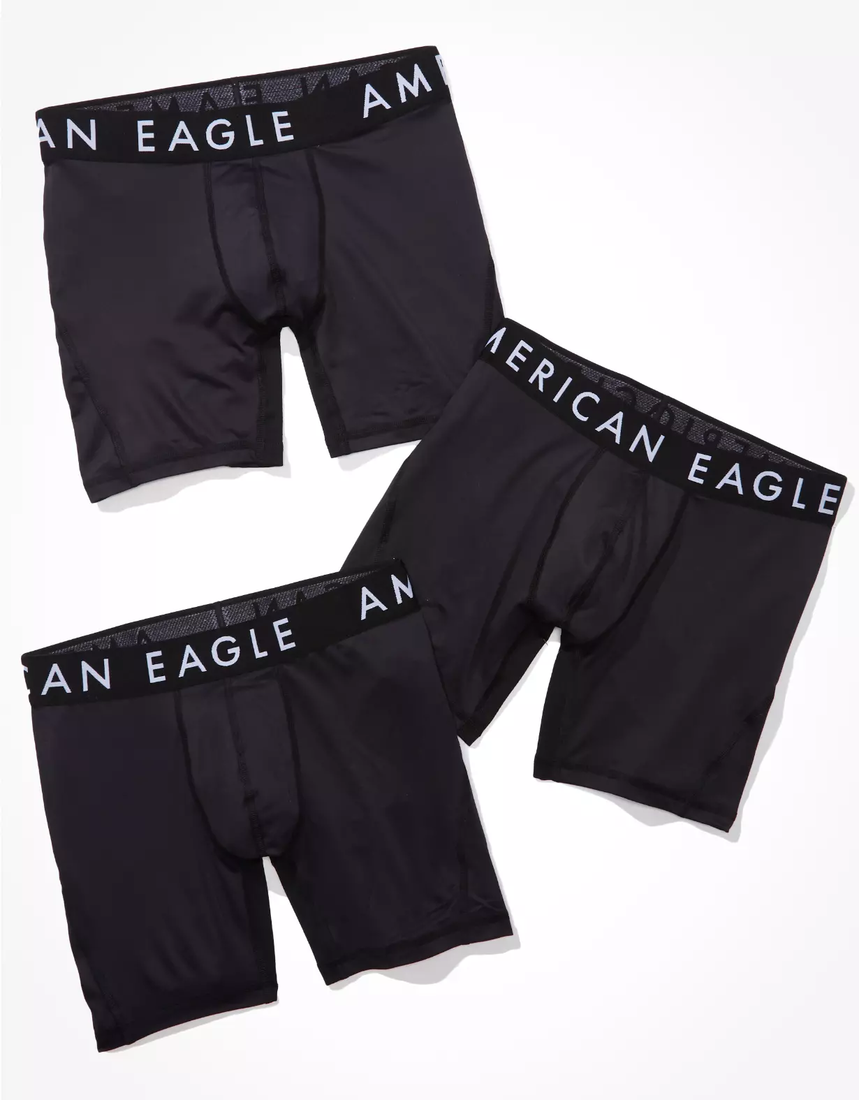 AEO Solid 6" Flex Boxer Brief 3-Pack 1 AEO Solid 6" Flex Boxer Brief 3-Pack