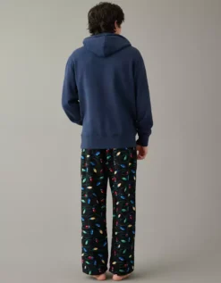 AE Printed Flannel PJ Pant 5 AE Printed Flannel PJ Pant -Aerie Fashion Shop 0239 7421 001 ob