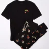 AE Grinch & Max Fleece PJ Set
