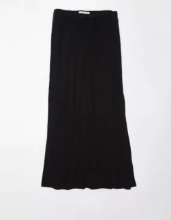 AE Ruched Front Midi Skirt -Aerie Fashion Shop 0312 4802 001 f