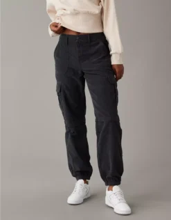 AE Super High-Waisted Baggy Corduroy Cargo Jogger