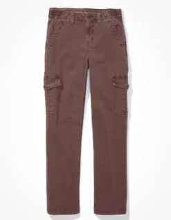 AE Stretch Curvy Cargo Straight Pant 5 AE Stretch Curvy Cargo Straight Pant -Aerie Fashion Shop 0323 4967 263 f