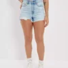 AE Strigid Denim Curvy Highest Waist '90s Boyfriend Short