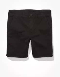 AE Stretch Khaki Skinny Bermuda Short 5 AE Stretch Khaki Skinny Bermuda Short -Aerie Fashion Shop 0334 7464 094 f