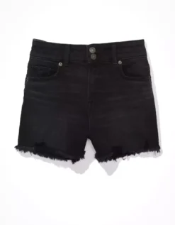 AE Stretch Denim Mom Shorts -Aerie Fashion Shop 0338 7426 001 f