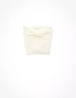 AE Cropped Sweater Knit Twist Tube Top -Aerie Fashion Shop 0341 1028 106 f