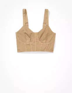 AE Cropped Denim Corset Tank Top 5 AE Cropped Denim Corset Tank Top -Aerie Fashion Shop 0358 5234 200 f