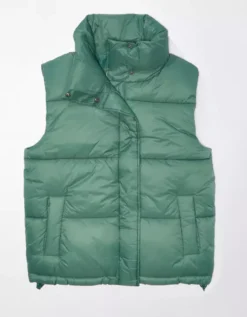 AE Oversized Puffer Vest -Aerie Fashion Shop 0383 3406 441 f