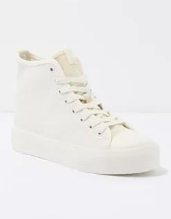 AE Mixed Material High-Top Sneaker