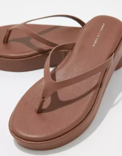 AE Platform Thong Sandal 5 AE Platform Thong Sandal -Aerie Fashion Shop 0417 6213 285 d1