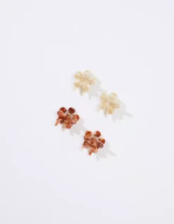 AEO Flower Hair Clip 4-Pack 4 AEO Flower Hair Clip 4-Pack -Aerie Fashion Shop 0421 6945 251 f