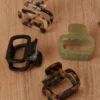 AE Green & Brown Claw Clip 4-Pack